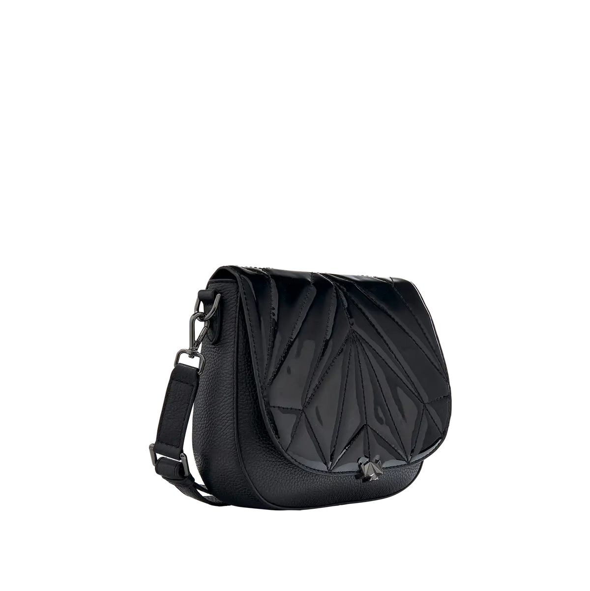 BC Wechselklappe - Classy Patent - schwarz