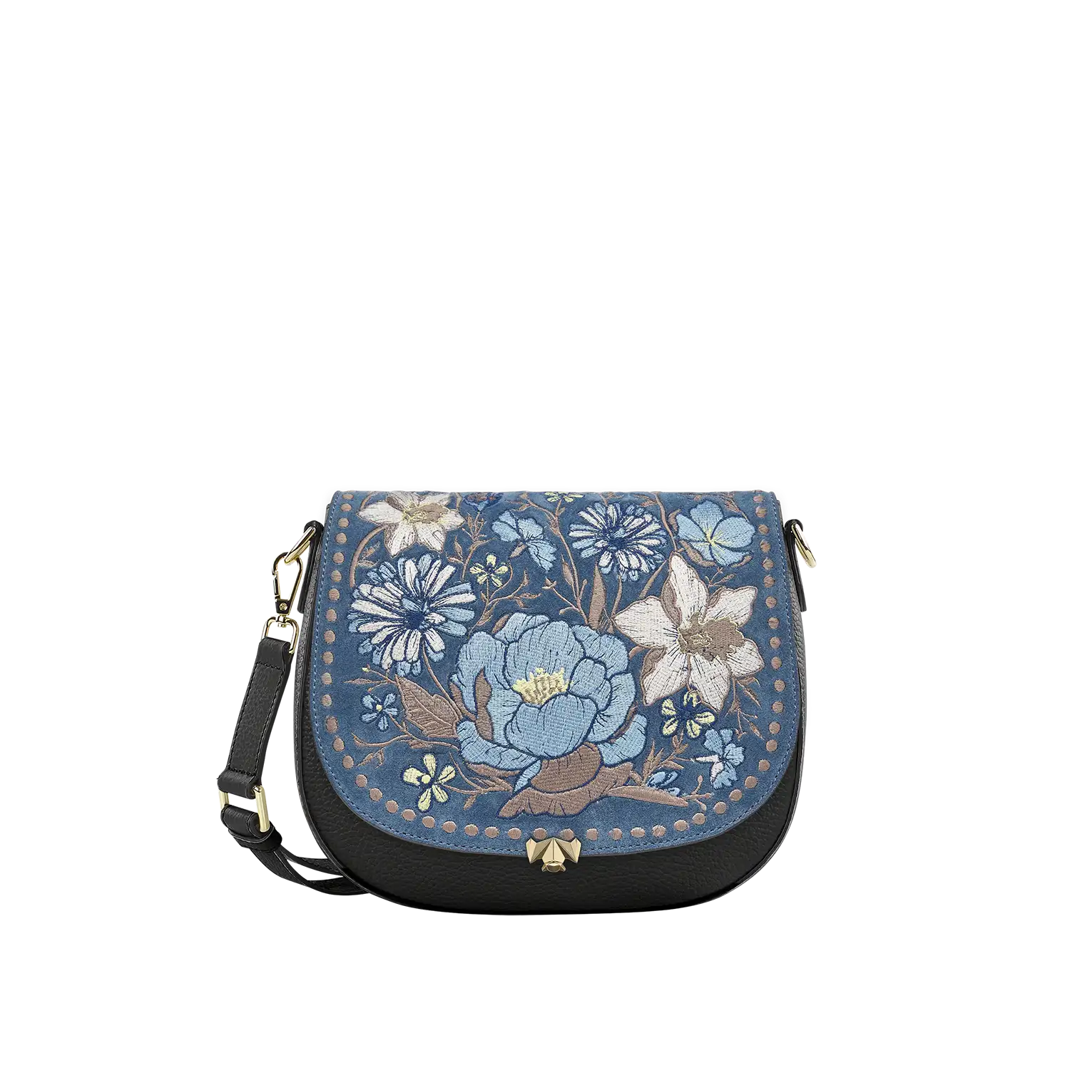 Wechselklappe - Butter Bloom - blau