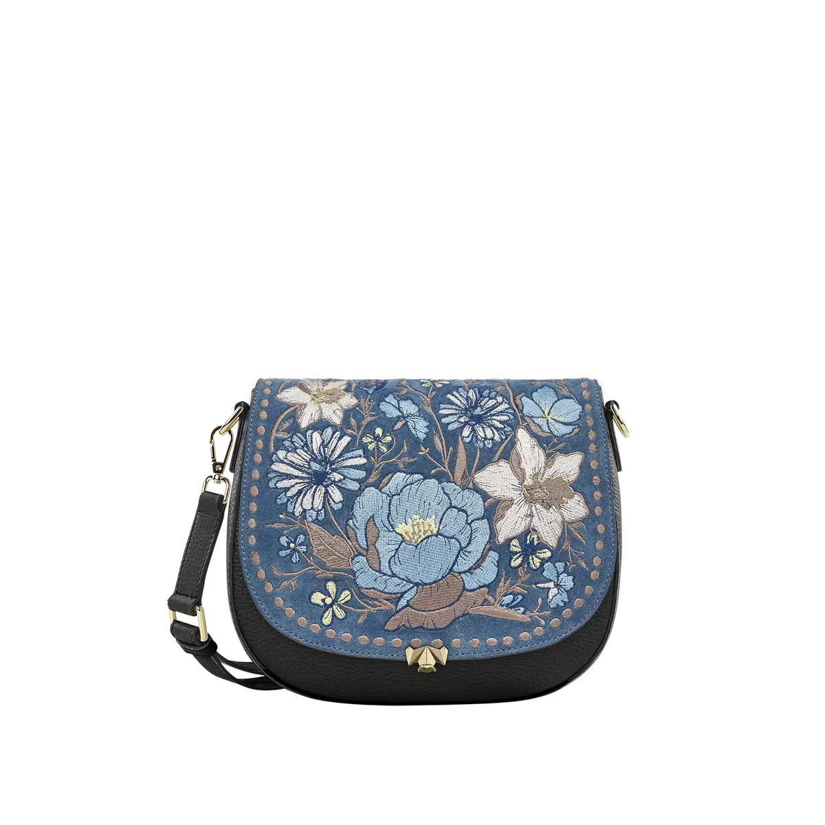 Wechselklappe - Butter Bloom - blau