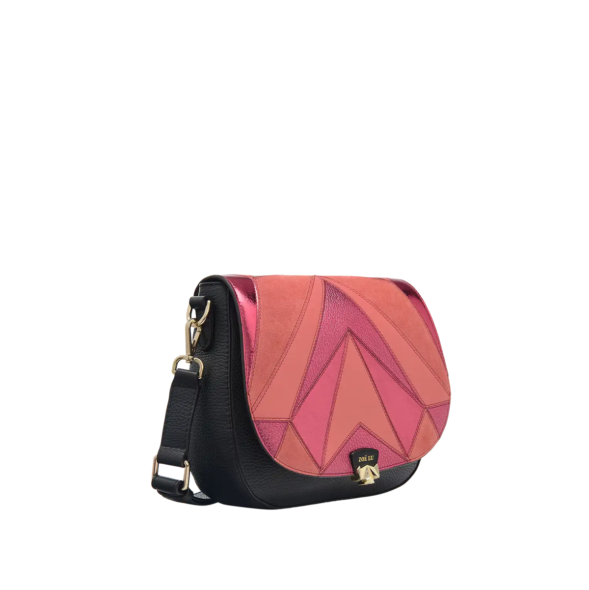 Wechselklappe - Freaky Candy - pink-metallic