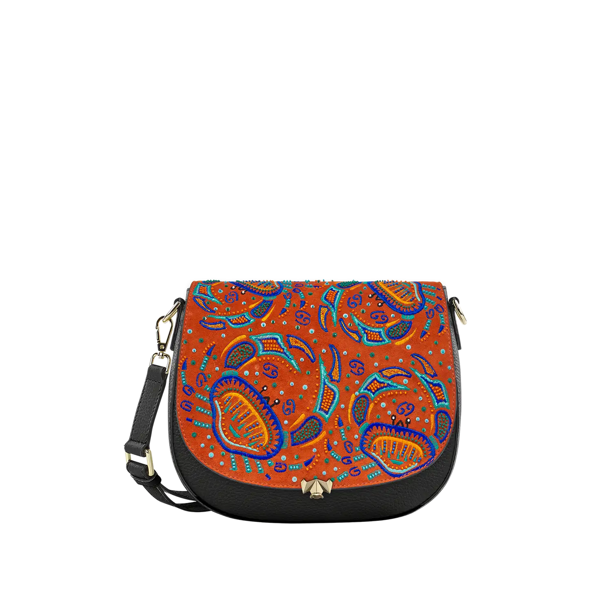 Wechselklappe - Mrs. Crab - orange