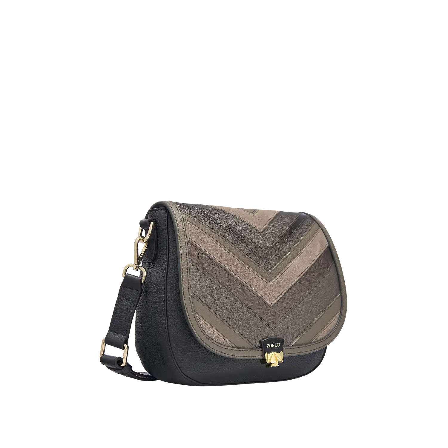 Wechselklappe - Mumble Dream - taupe-metallic