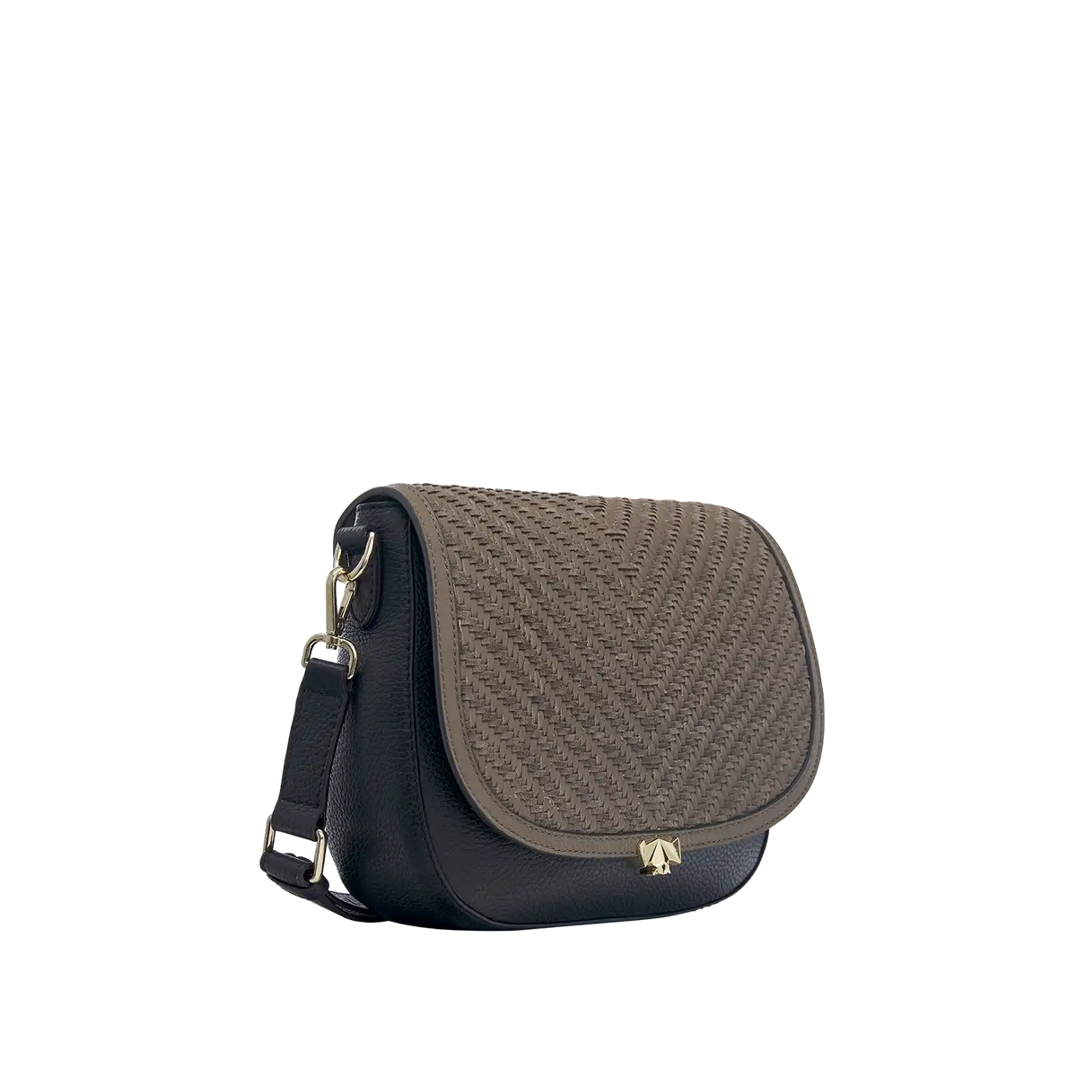 Wechselklappe - Muted Mesh - taupe