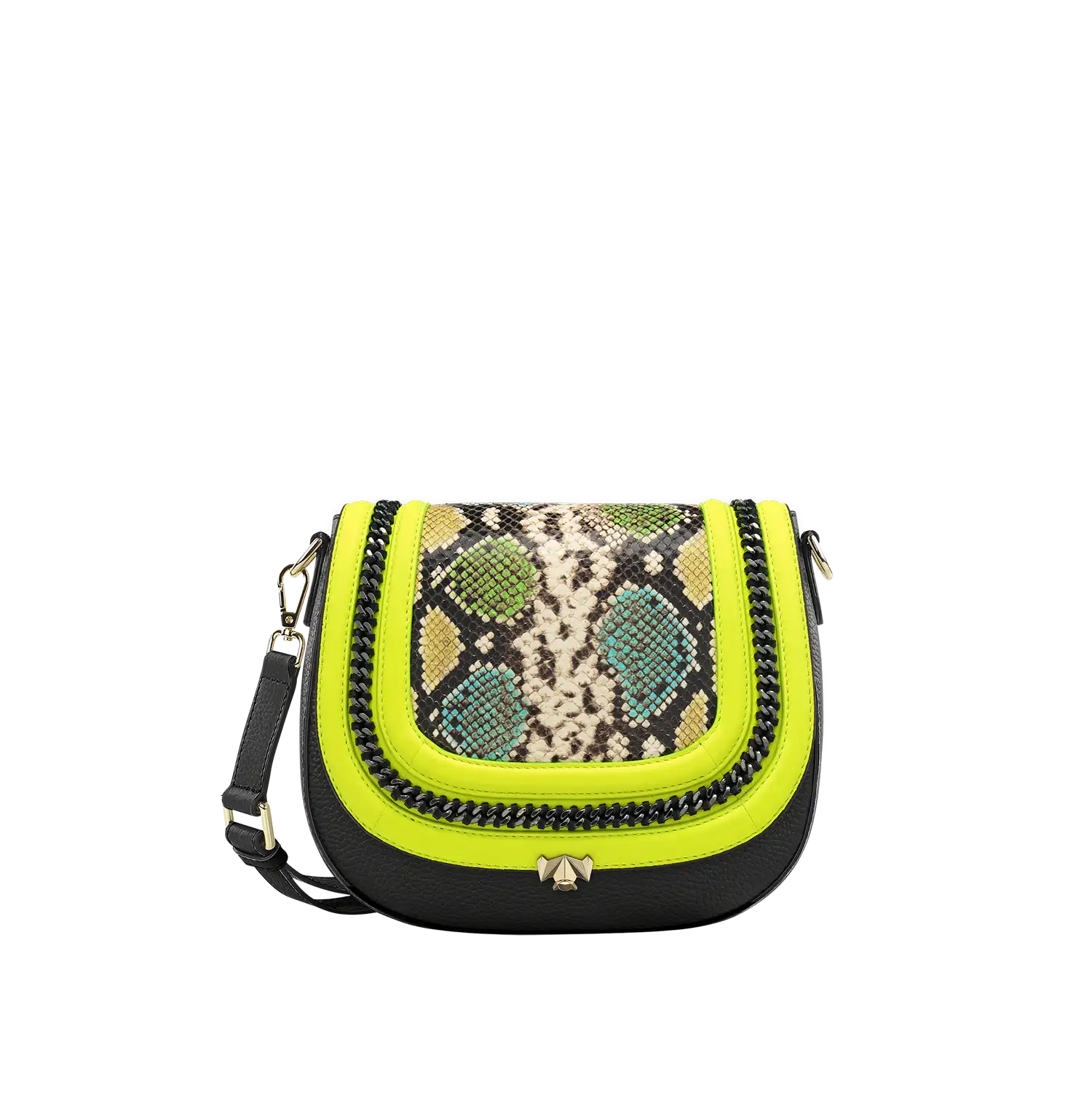 Wechselklappe - Venom Neon - gelb-bunt