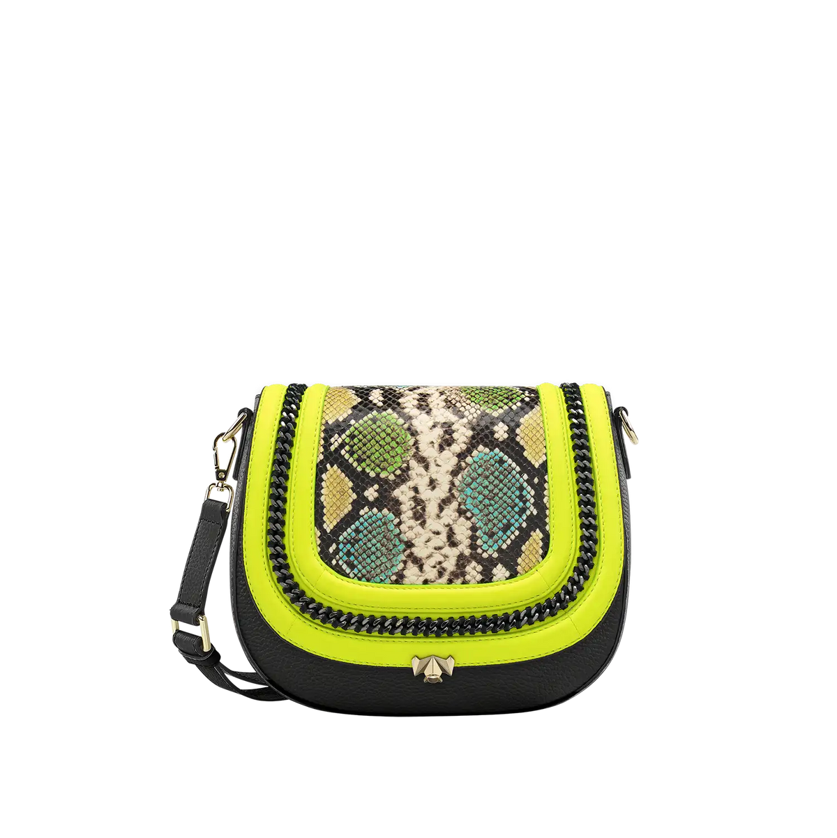 Wechselklappe - Venom Neon - gelb-bunt