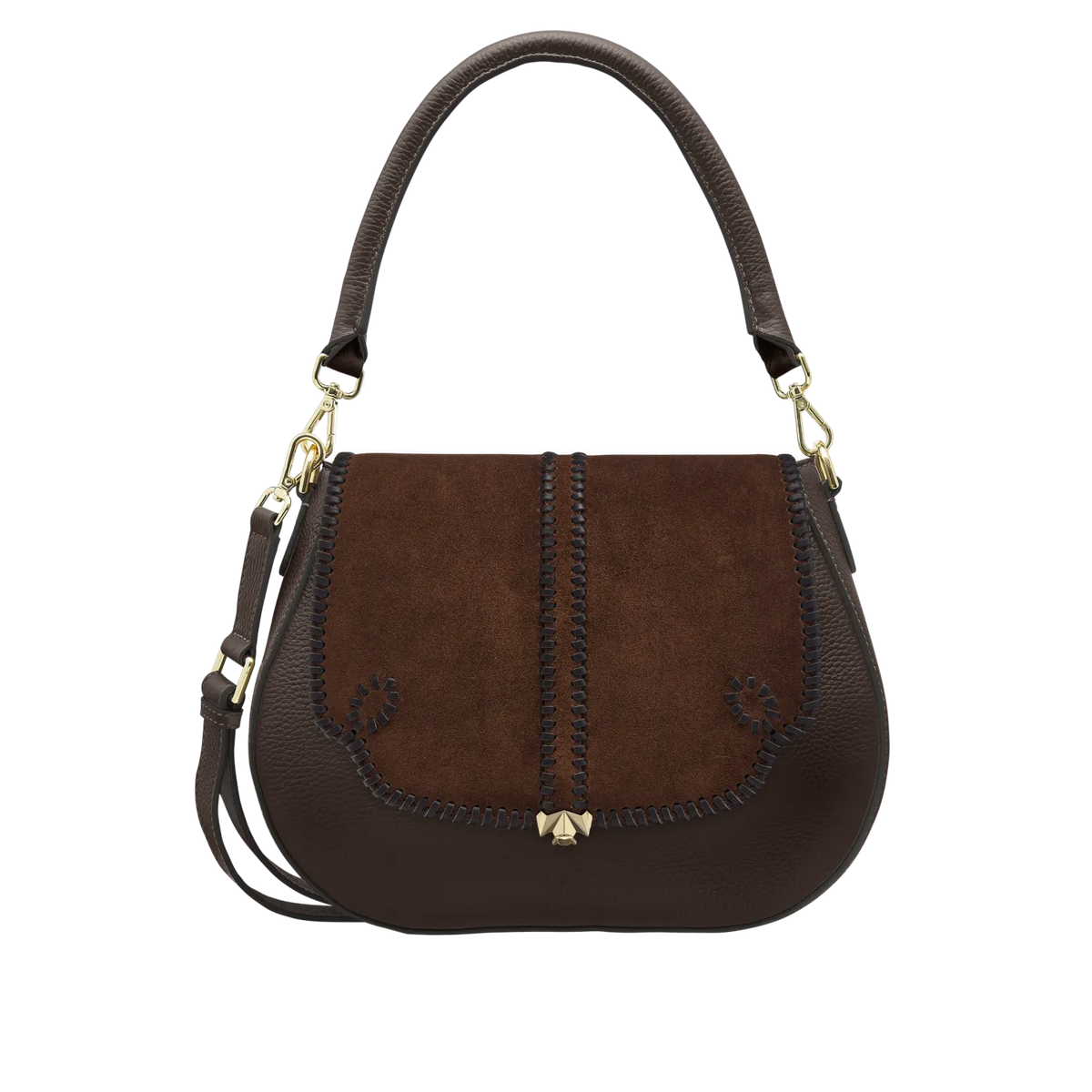 Wechselklappe - Saddle Grace - braun
