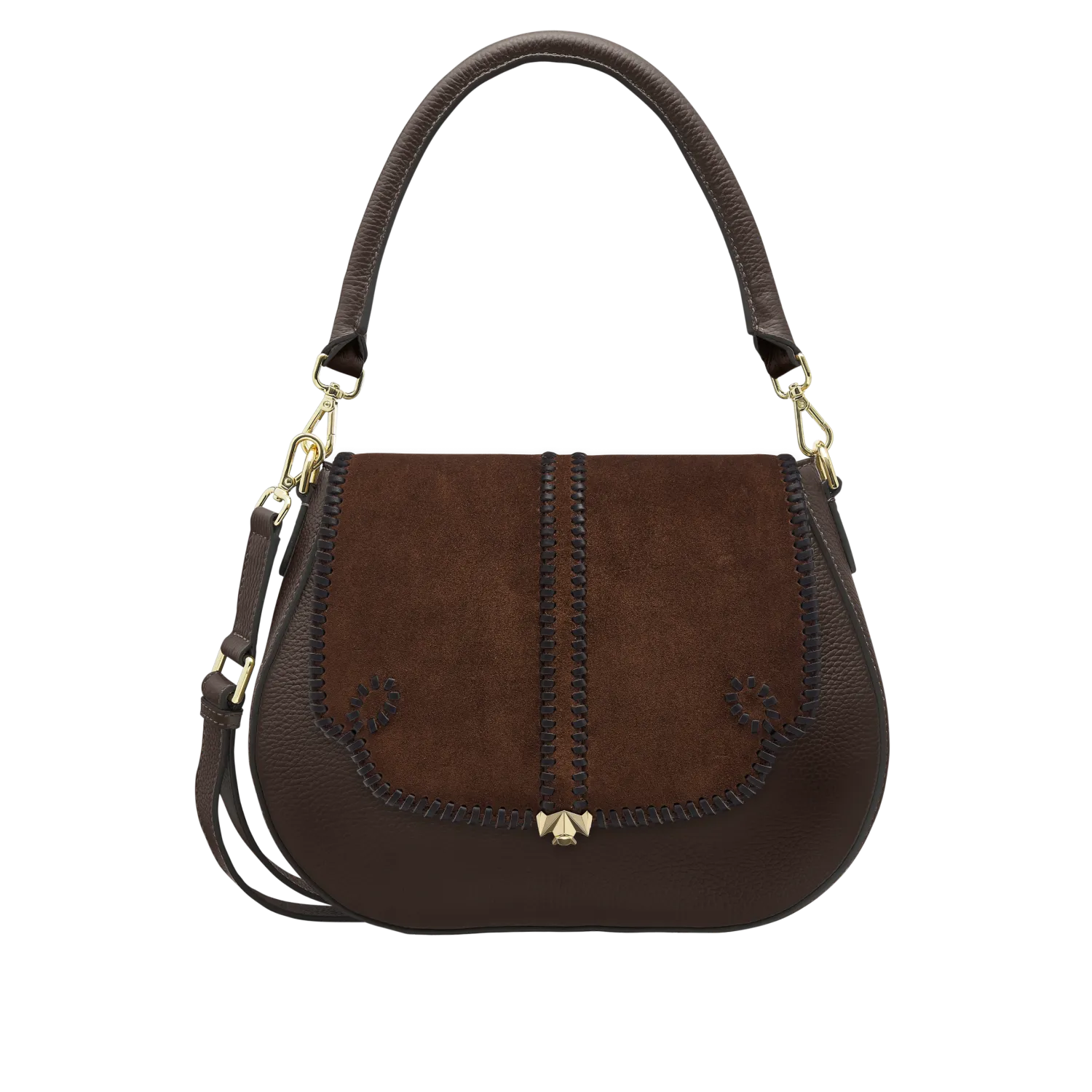 Wechselklappe - Saddle Grace - braun