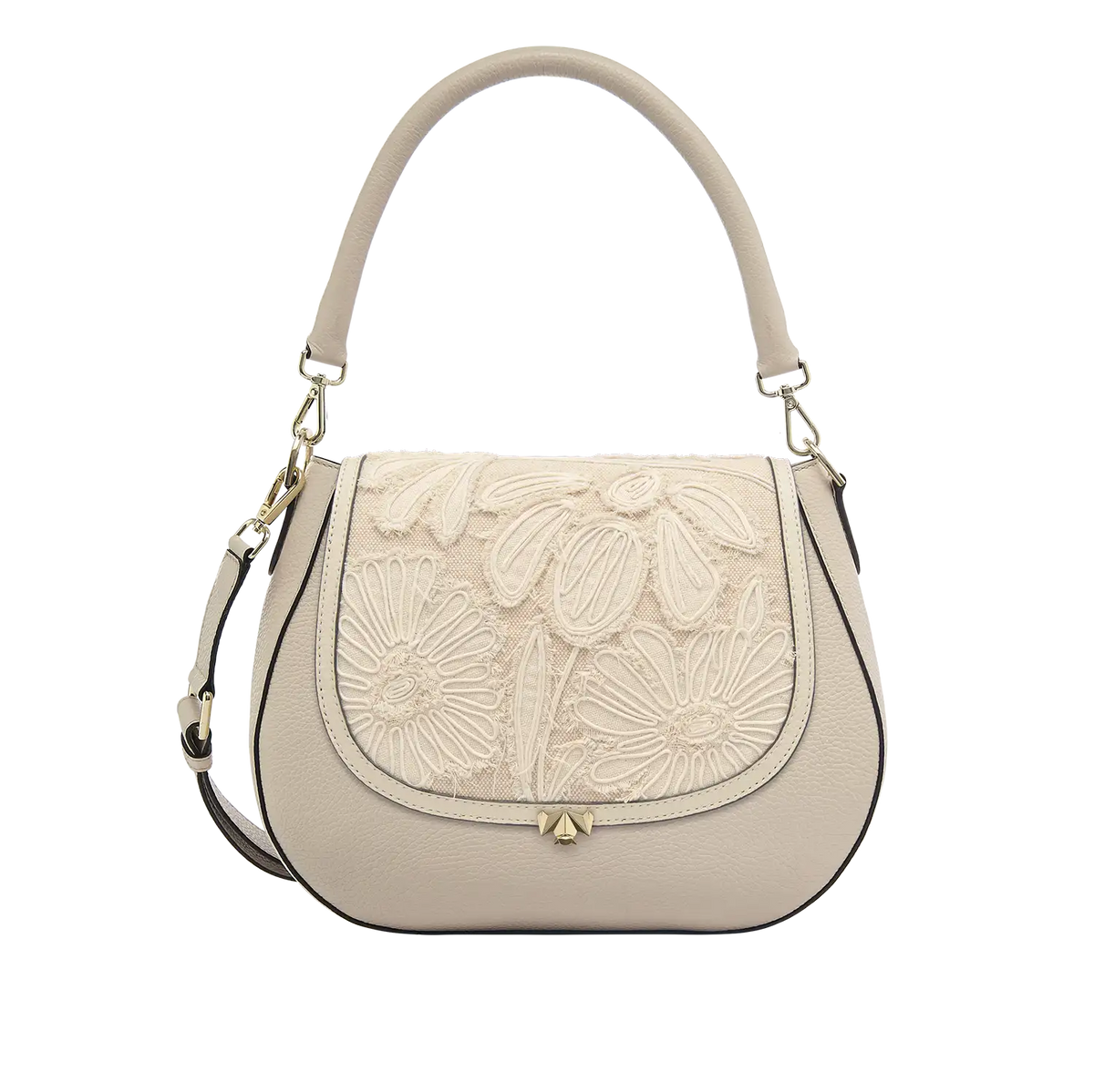 Wechselklappe - Boho Bloom - creme