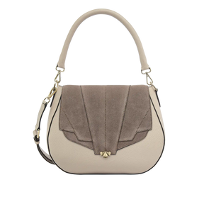 Wechselklappe - Milky Solitair - taupe