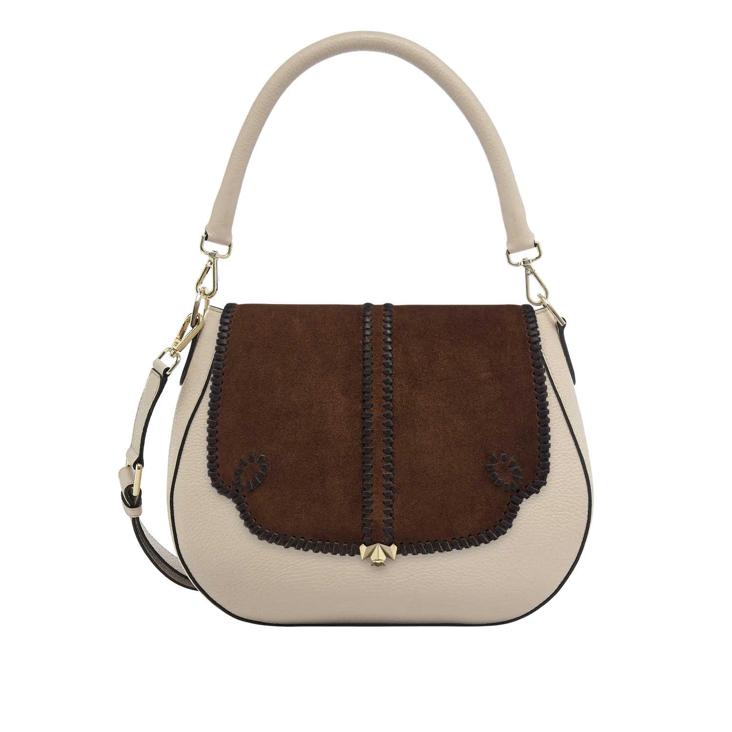 Wechselklappe - Saddle Grace - braun
