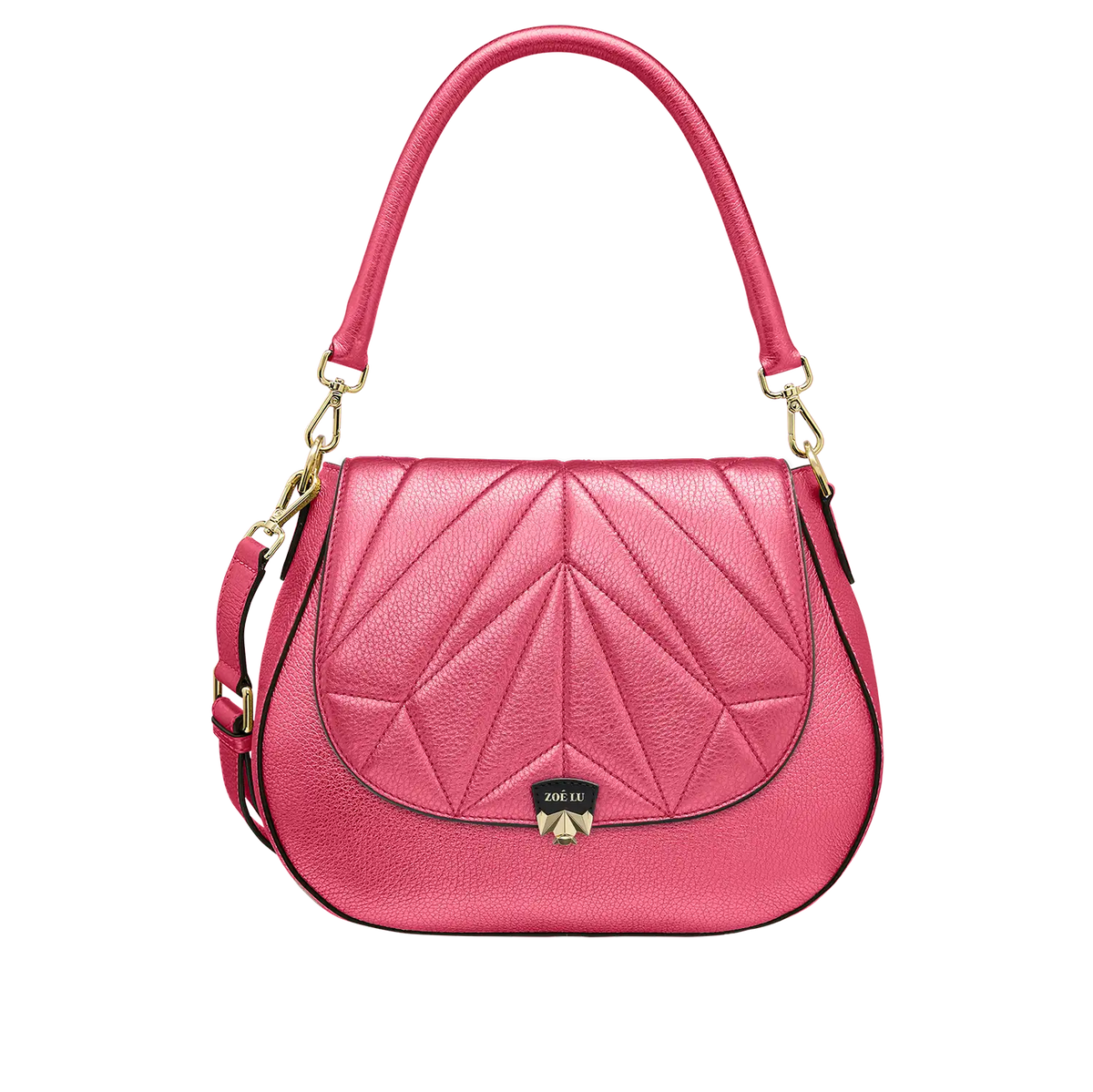 Wechselklappe - Kinda Flirty - pink-metallic