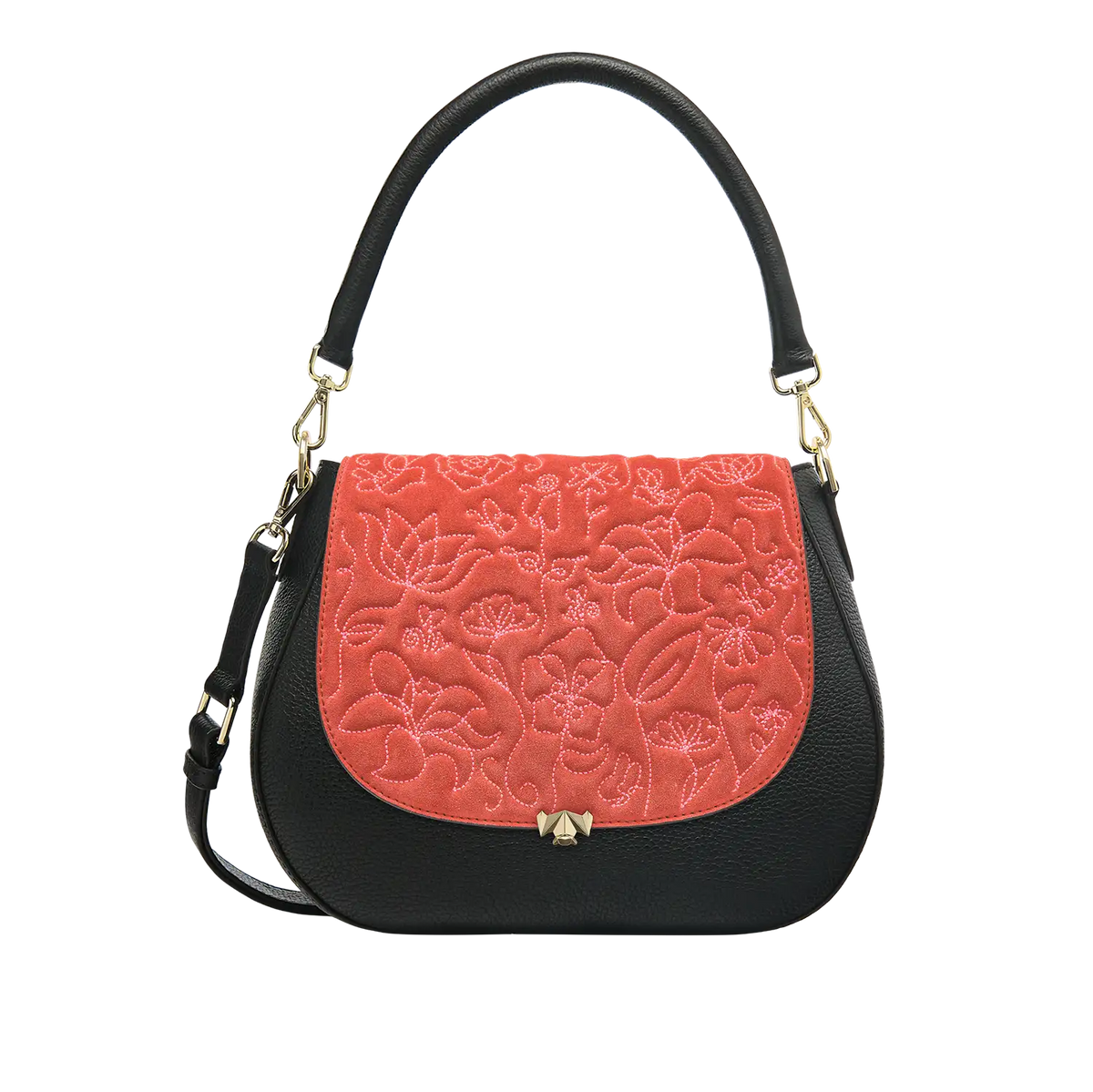 Wechselklappe - Garden of Love - rot-pink