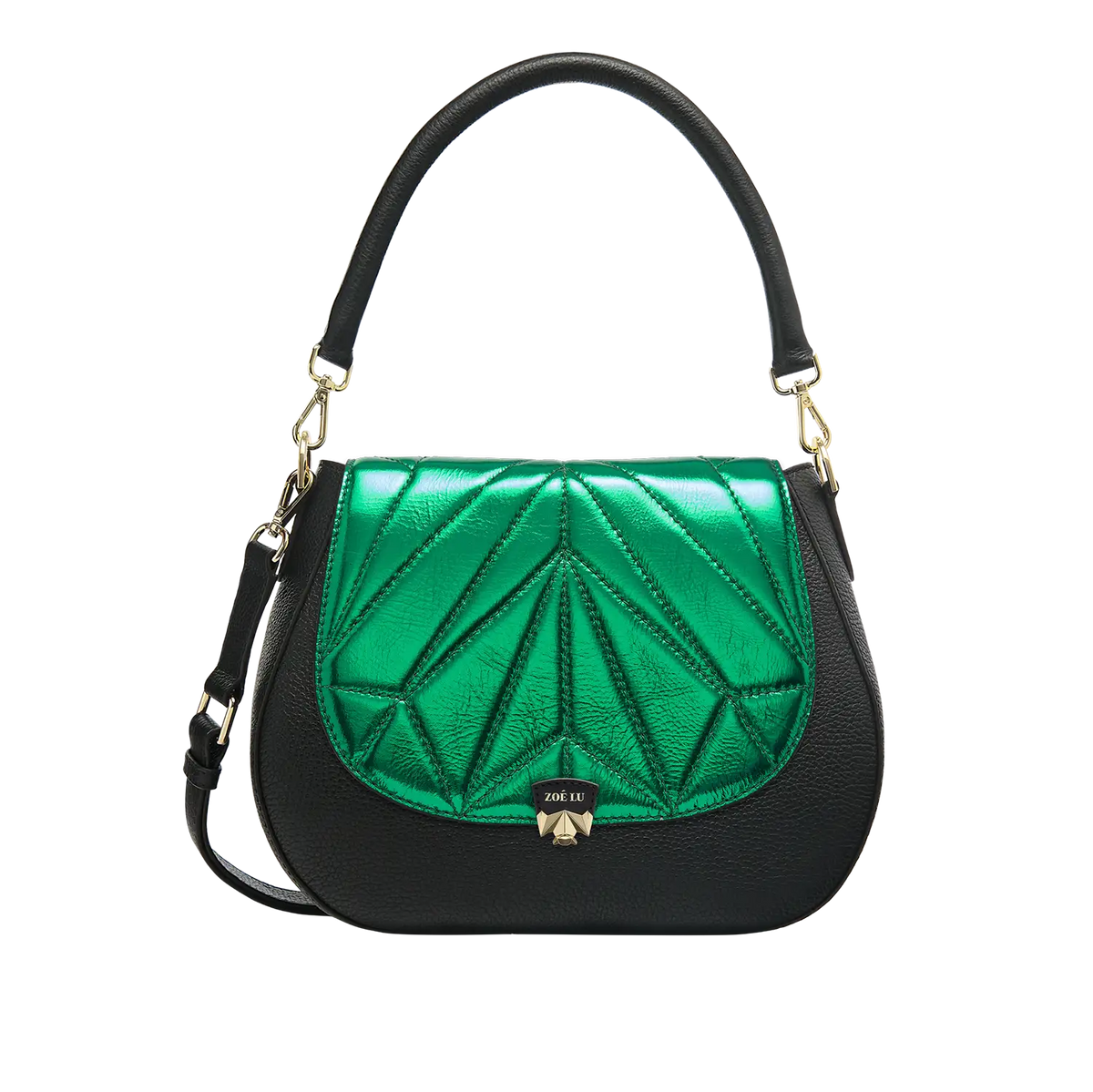 Wechselklappe - Kinda Melon - gruen-metallic