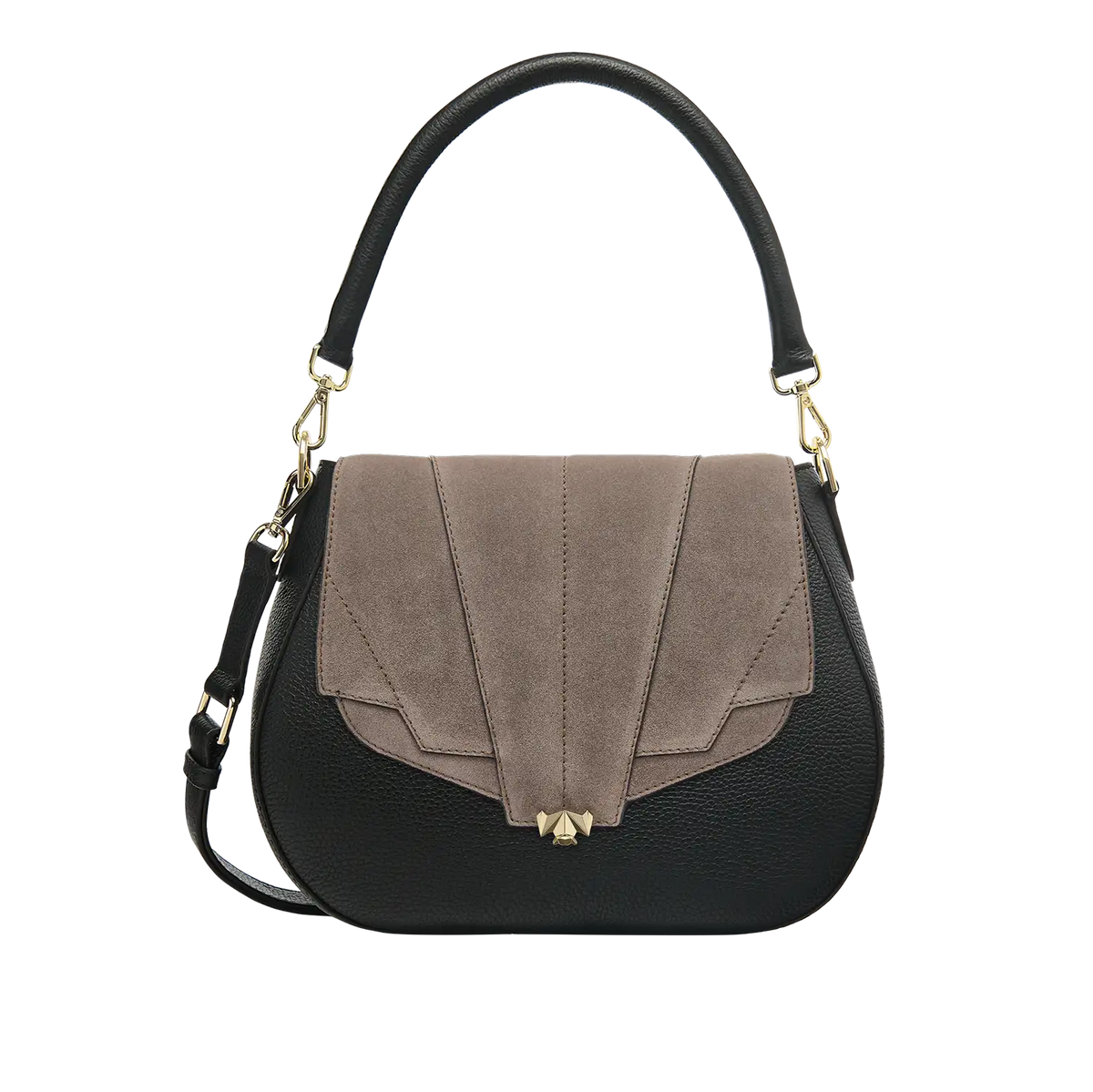 Wechselklappe - Milky Solitair - taupe