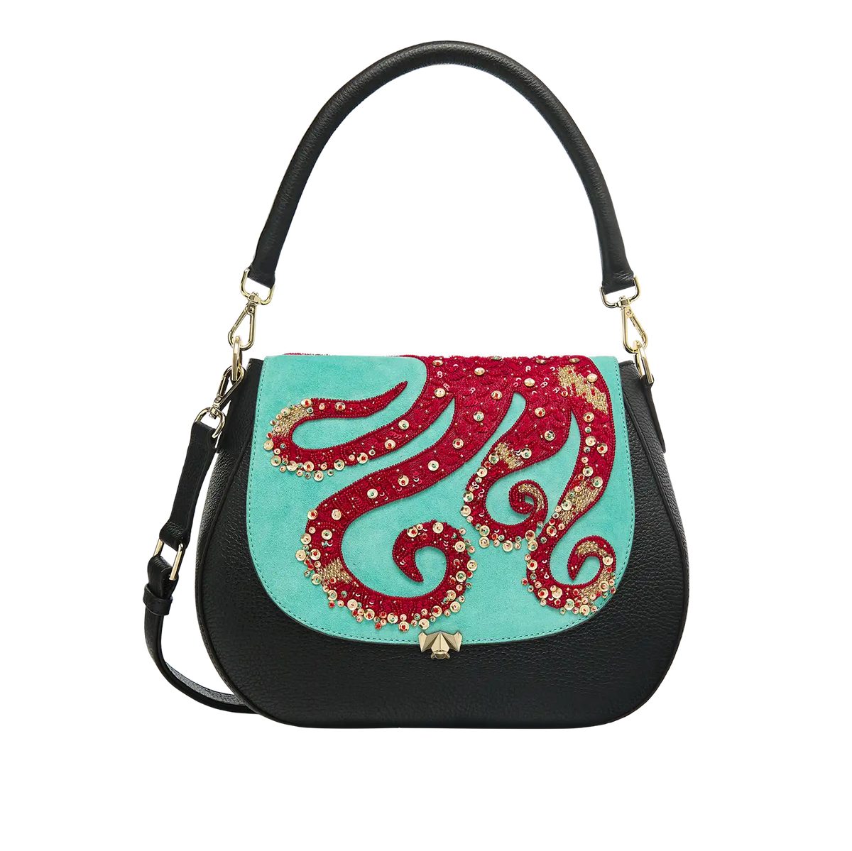 Wechselklappe - OctoBussi - türkis