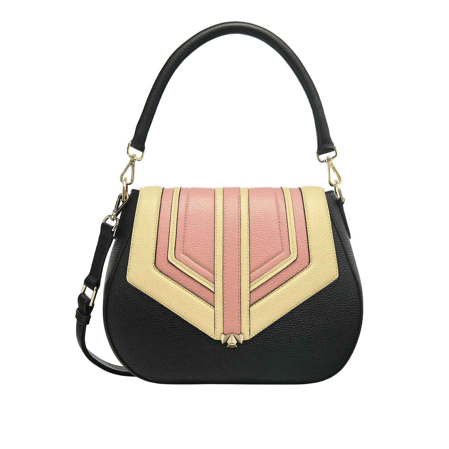 Wechselklappe - Pastel Harmony - gelb-rosa