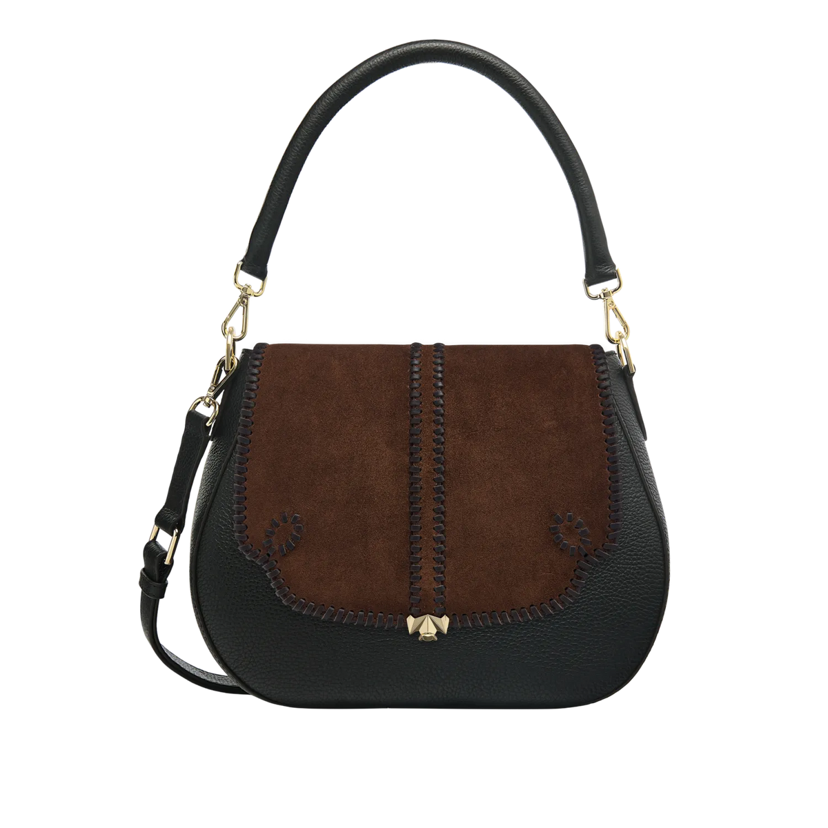 Wechselklappe - Saddle Grace - braun