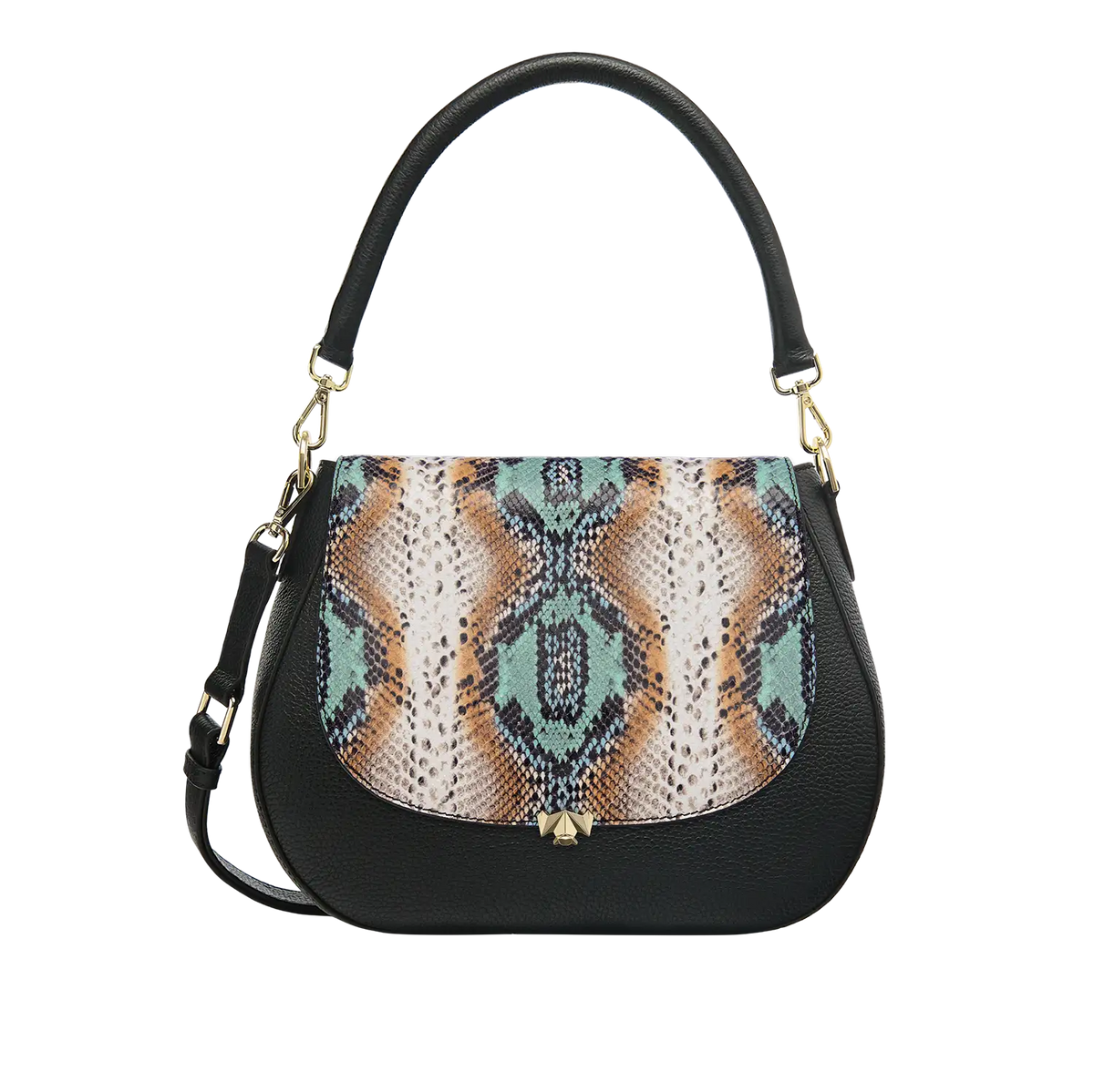 Wechselklappe - Snake it easy - bunt