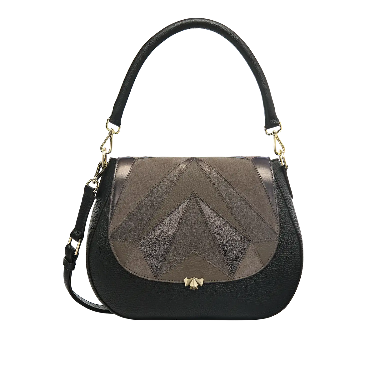 Wechselklappe - Subtle Monday - taupe-metallic