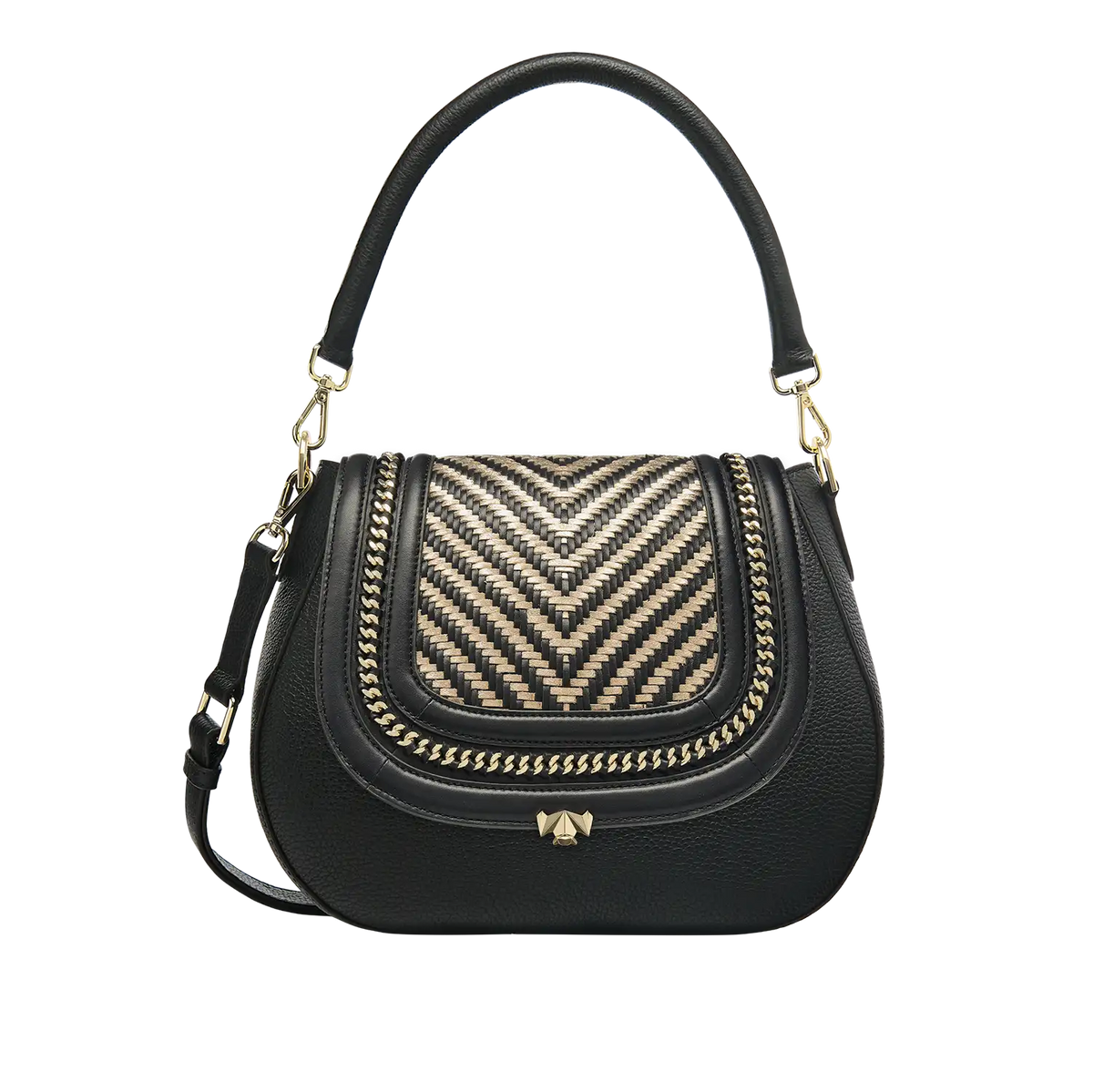 Wechselklappe - Twilight Spark - schwarz-gold