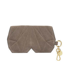 Glassescase Kinda Sunny - taupe velours