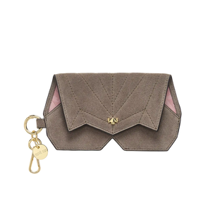 Glassescase Kinda Sunny - taupe velours