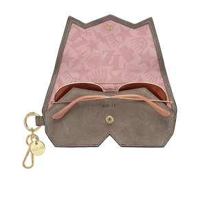 Glassescase Kinda Sunny - taupe velours