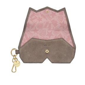Glassescase Kinda Sunny - taupe velours