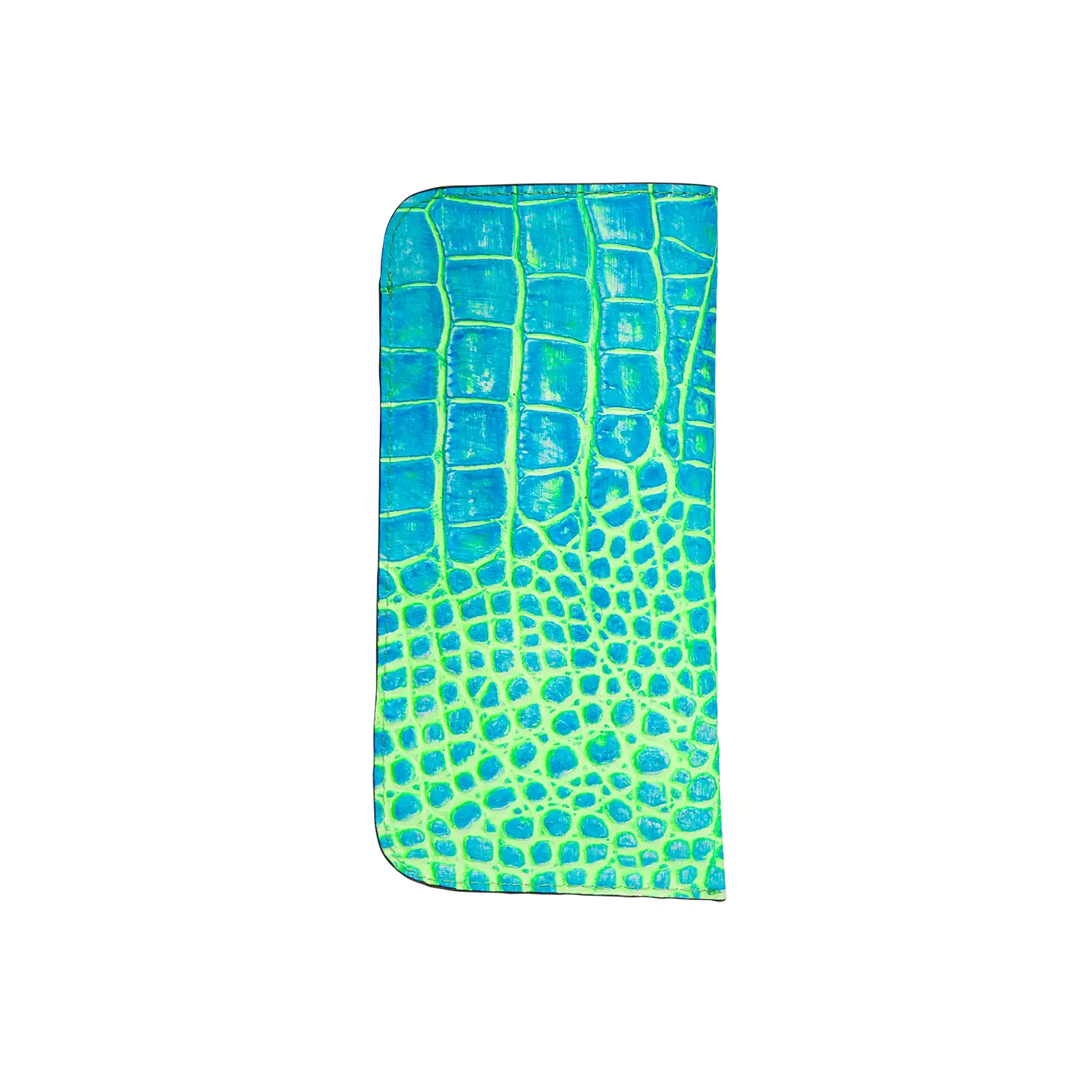 Glassescase Visionista - blau neon-grün