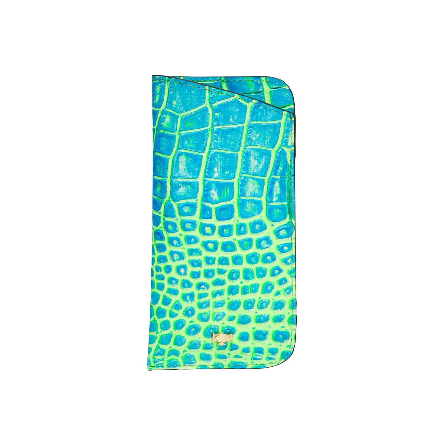 Glassescase Visionista - blau neon-grün