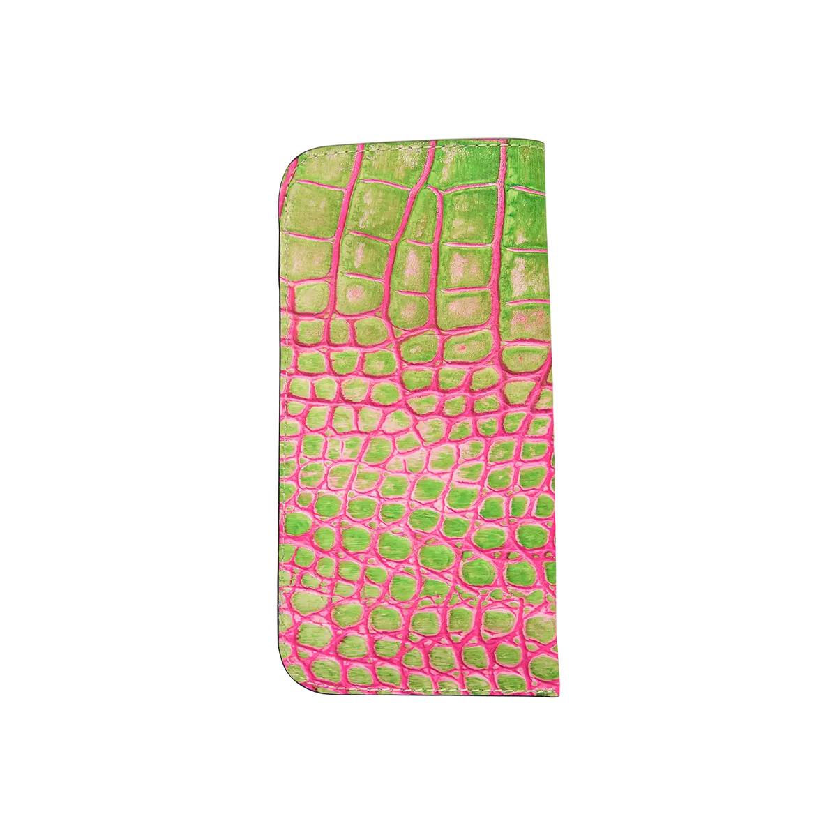 Glassescase Visionista - grün-pink