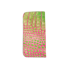 Glassescase Visionista - grün-pink
