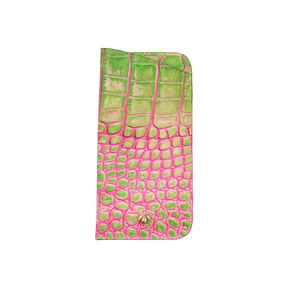 Glassescase Visionista - grün-pink