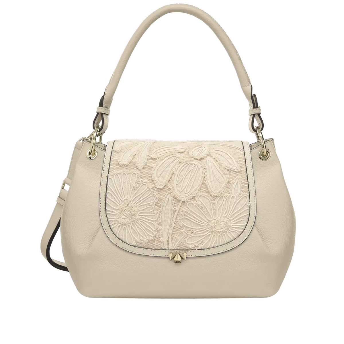 Wechselklappe - Boho Bloom - creme