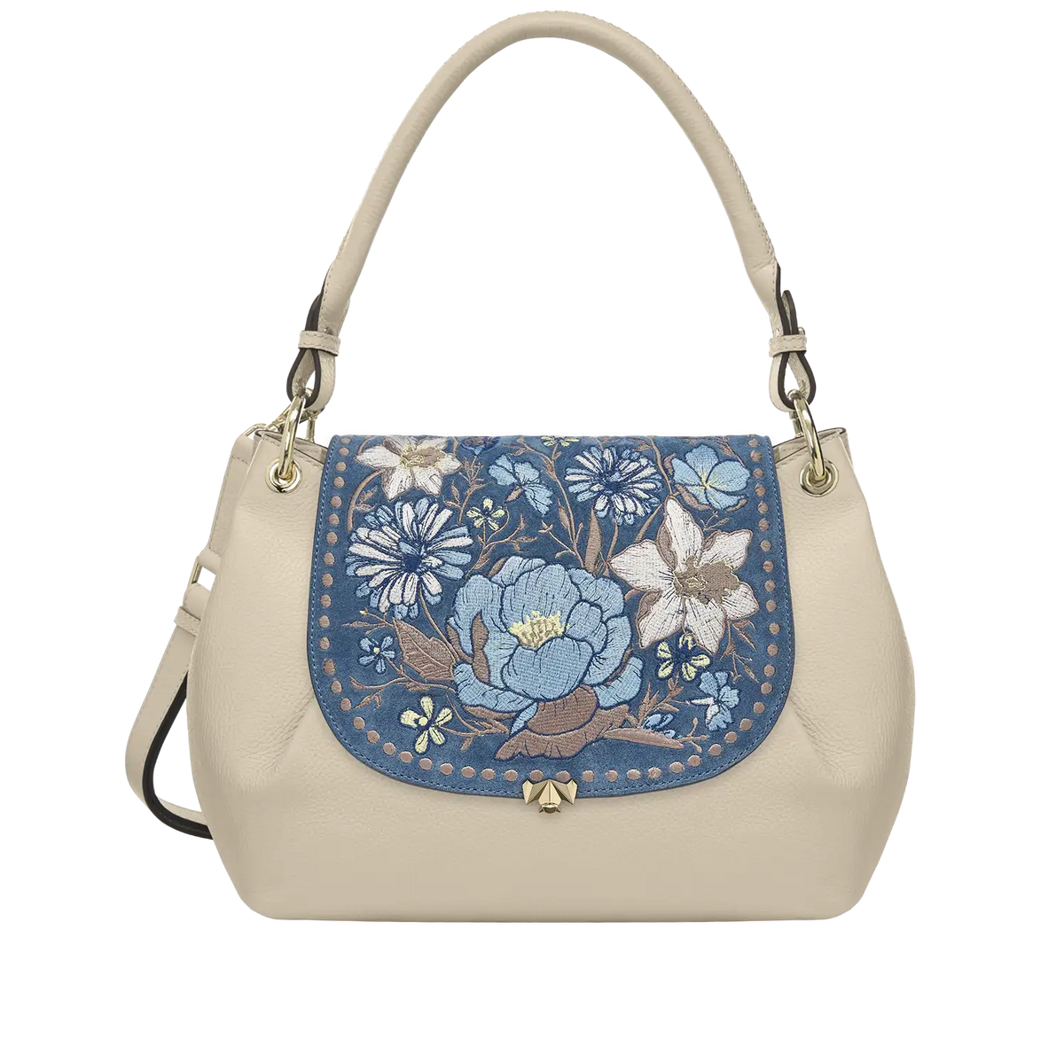 Wechselklappe - Butter Bloom - blau