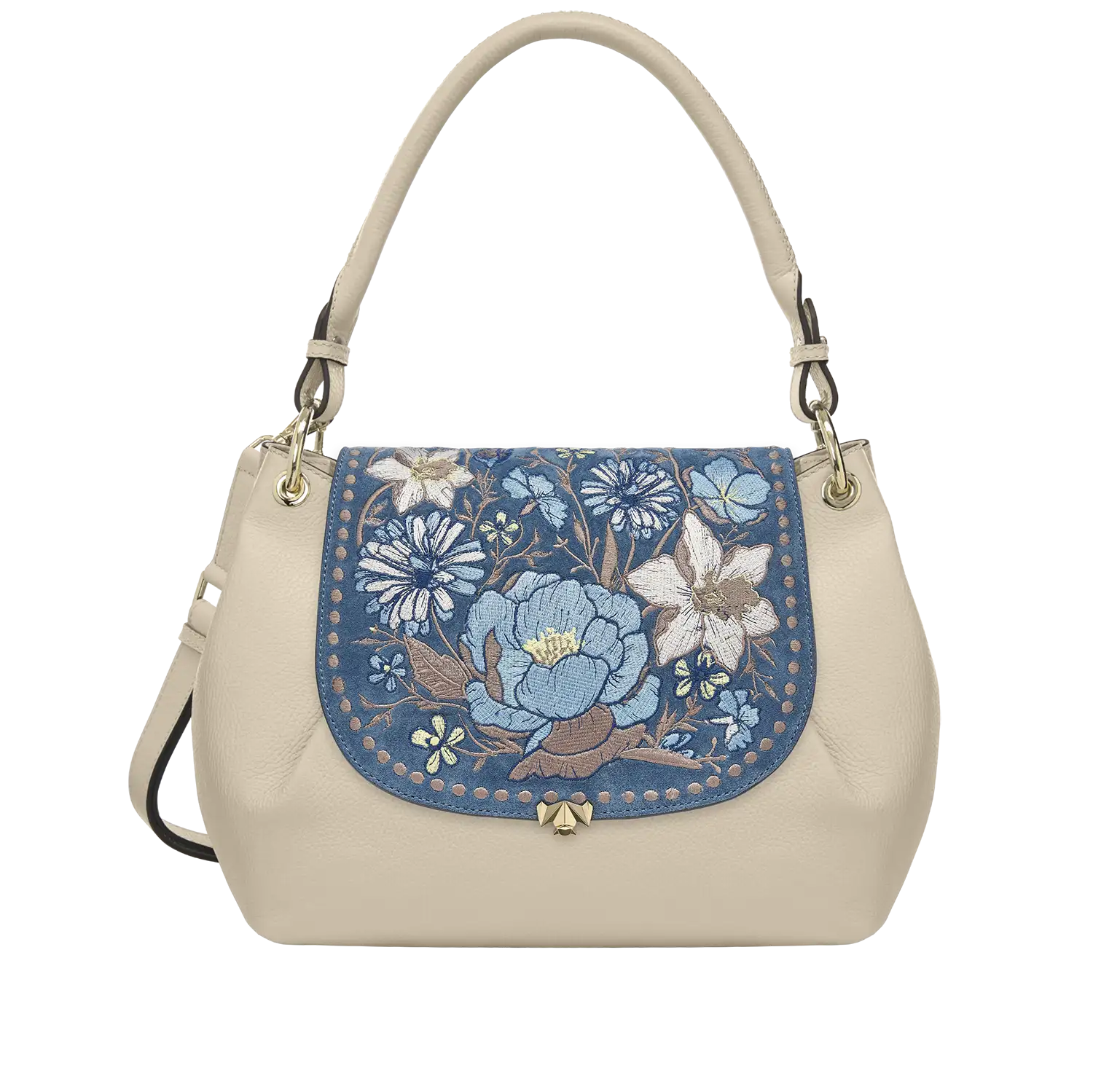 Wechselklappe - Butter Bloom - blau