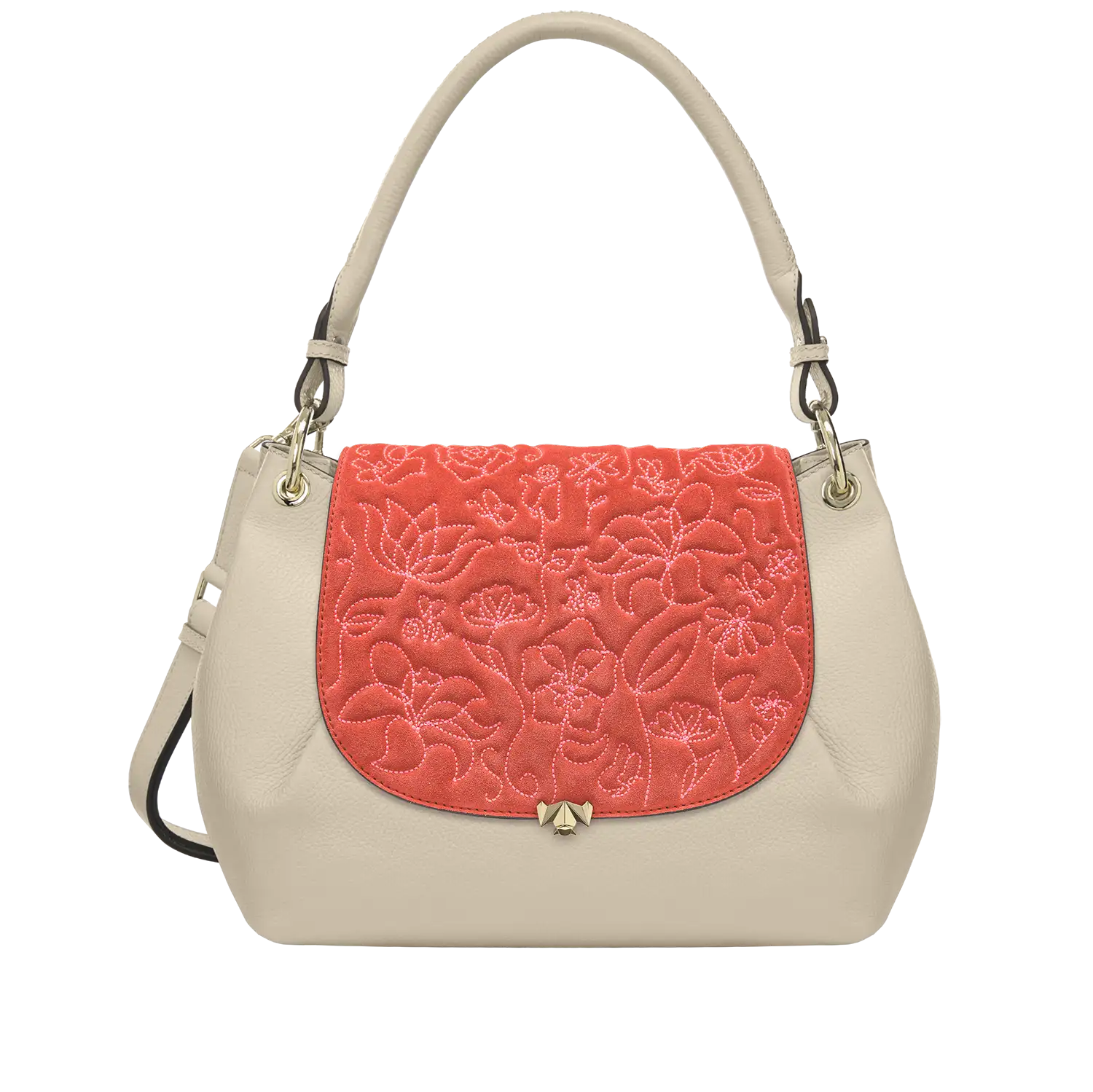 Wechselklappe - Garden of Love - rot-pink