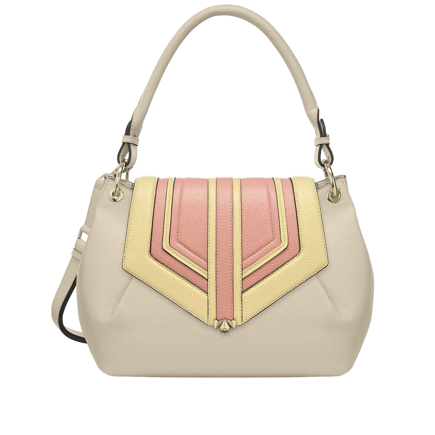 Wechselklappe - Pastel Harmony - gelb-rosa