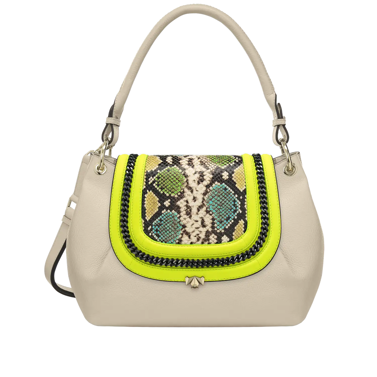 Wechselklappe - Venom Neon - gelb-bunt