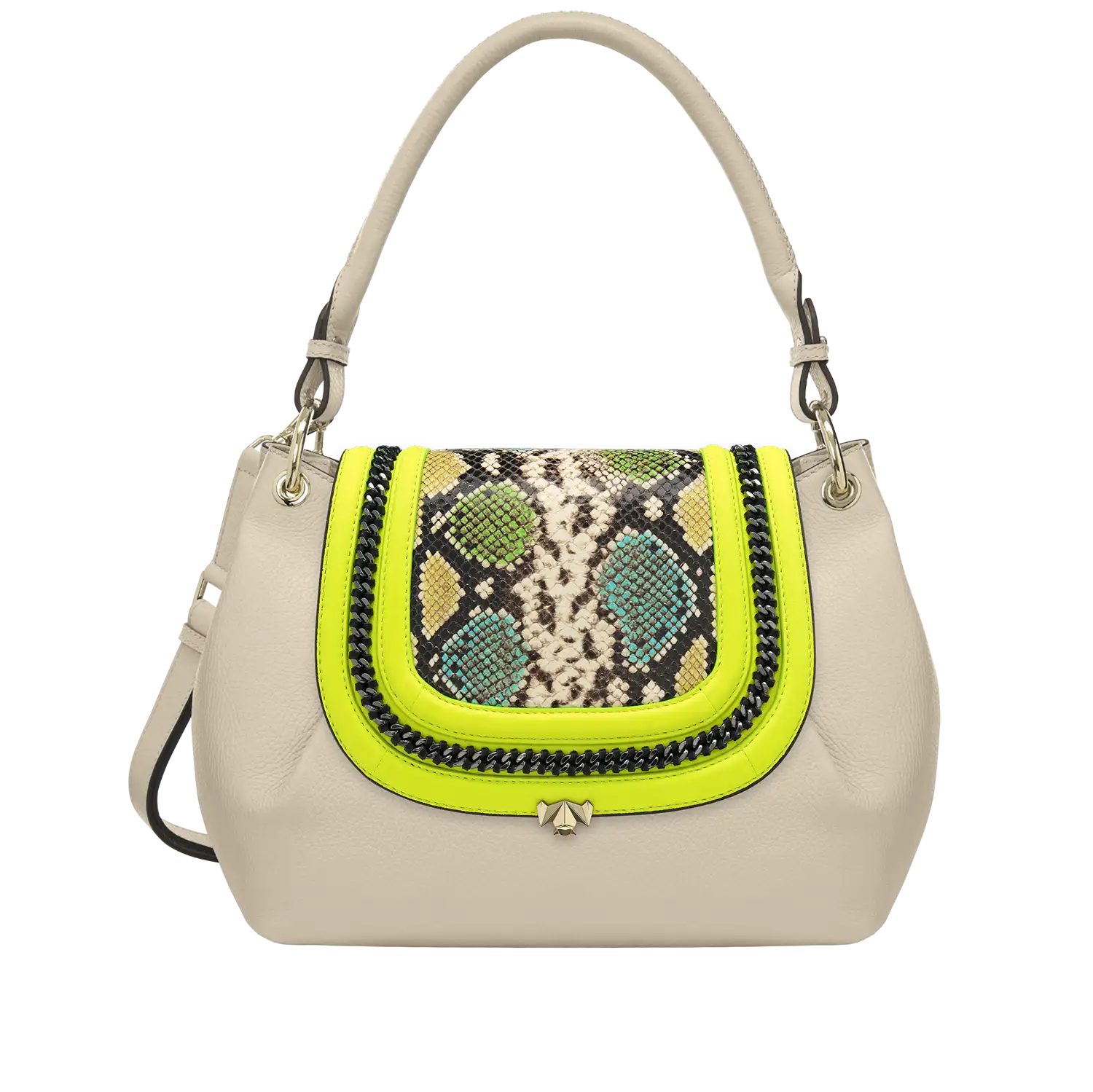 Wechselklappe - Venom Neon - gelb-bunt