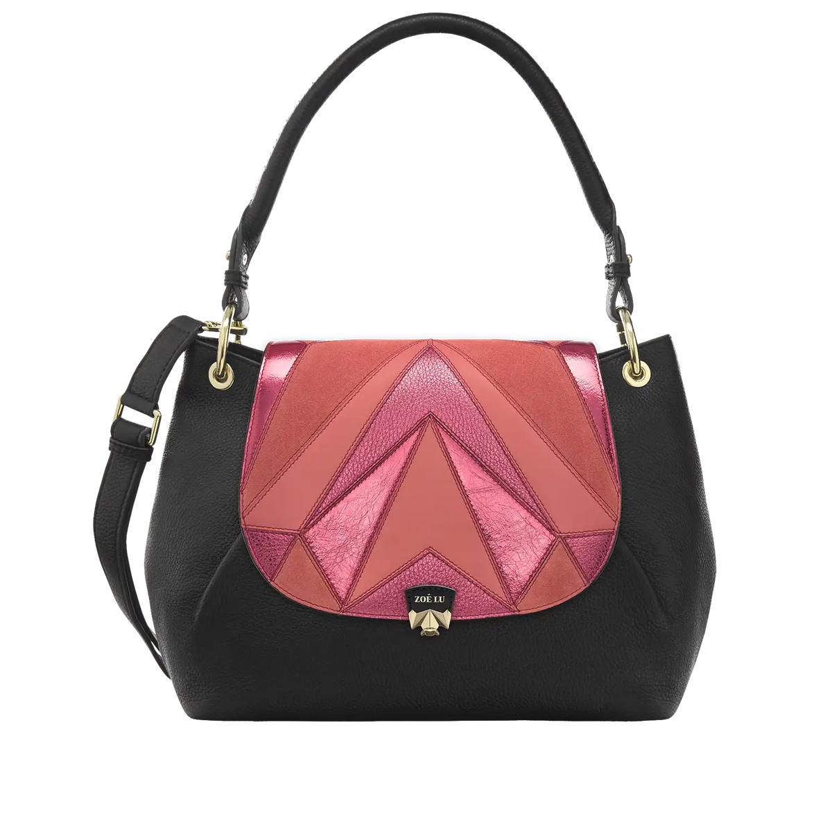 Wechselklappe - Freaky Candy - pink-metallic