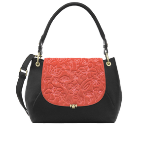 Wechselklappe - Garden of Love - rot-pink