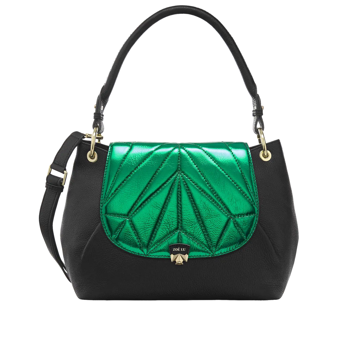 Wechselklappe - Kinda Melon - gruen-metallic