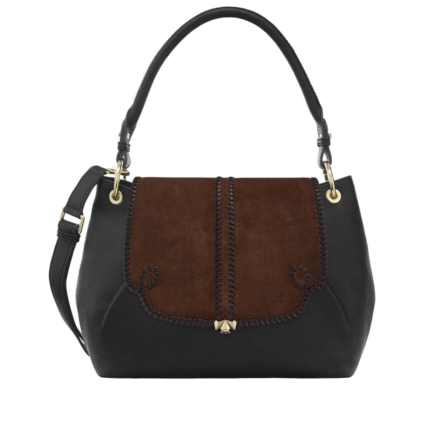 Wechselklappe - Saddle Grace - braun