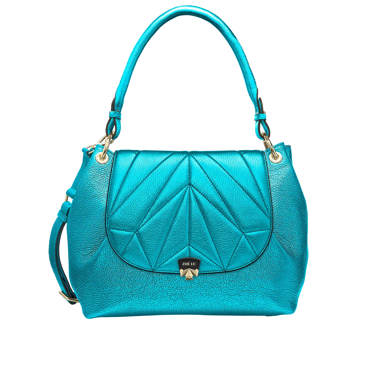 Wechselklappe - Kinda Curacao - türkis-metallic