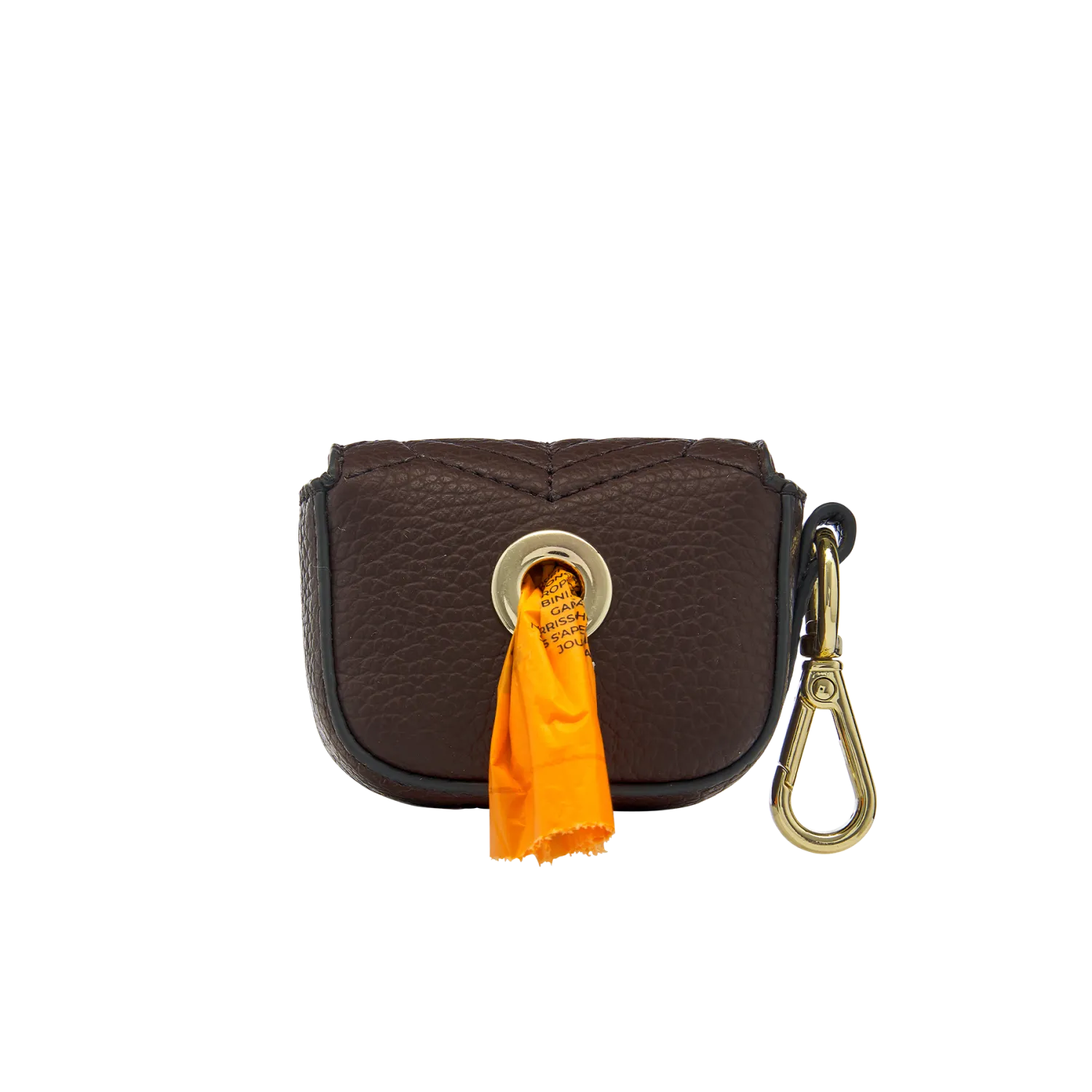 Dog Waste Bag - Walk the Dog - braun