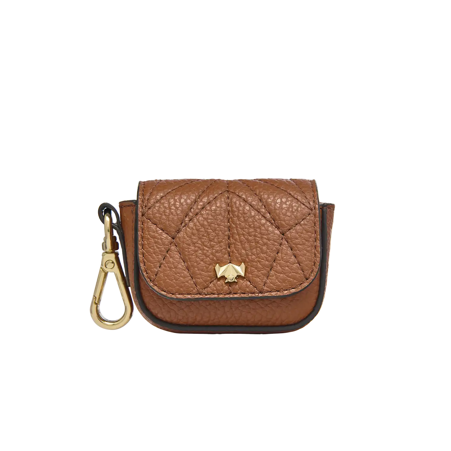 Dog Waste Bag - Walk the Dog - cognac