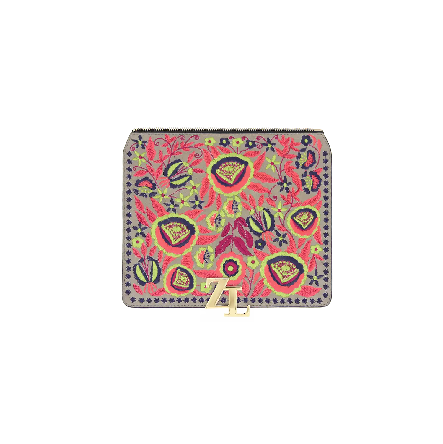 Taschenset - Little Miss schwarz - Botanical Fluo