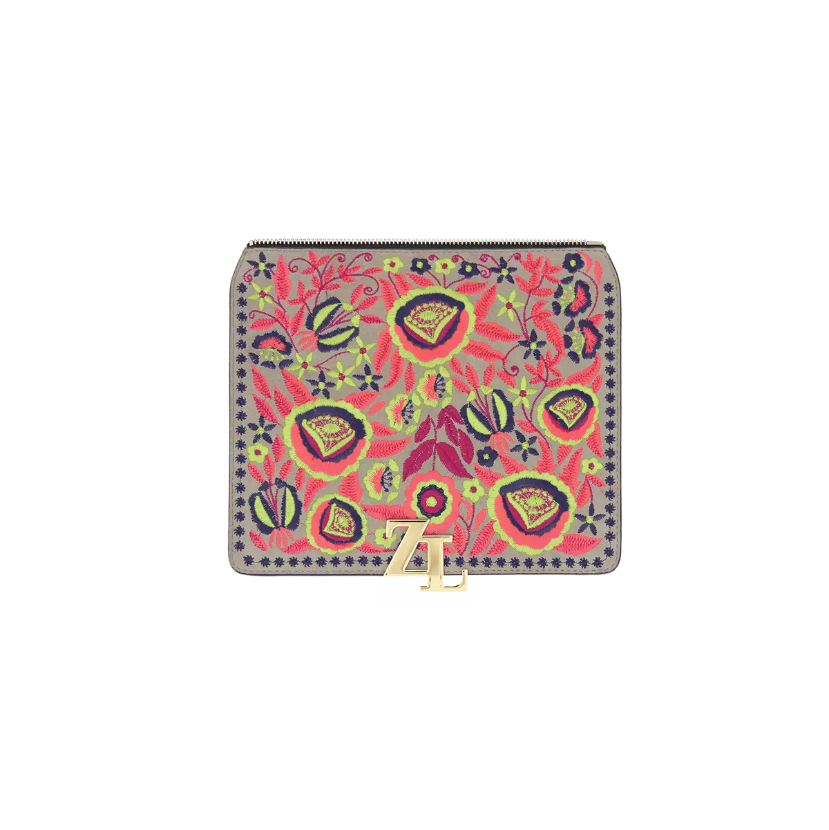 Taschenset - Little Miss schwarz - Botanical Fluo