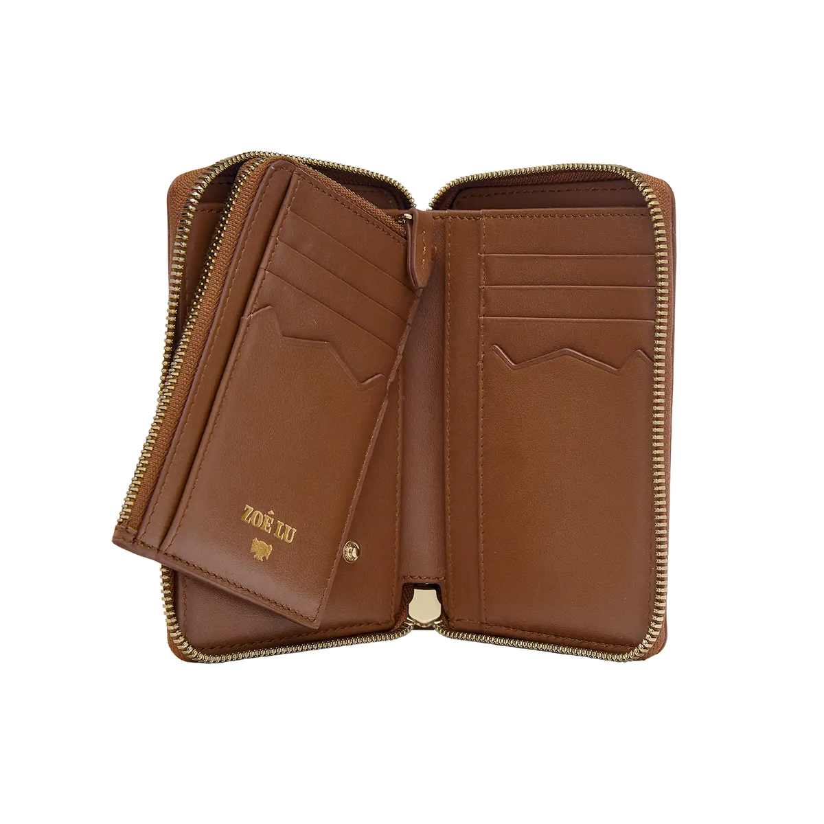 Geldbörse - One For The Money - cognac